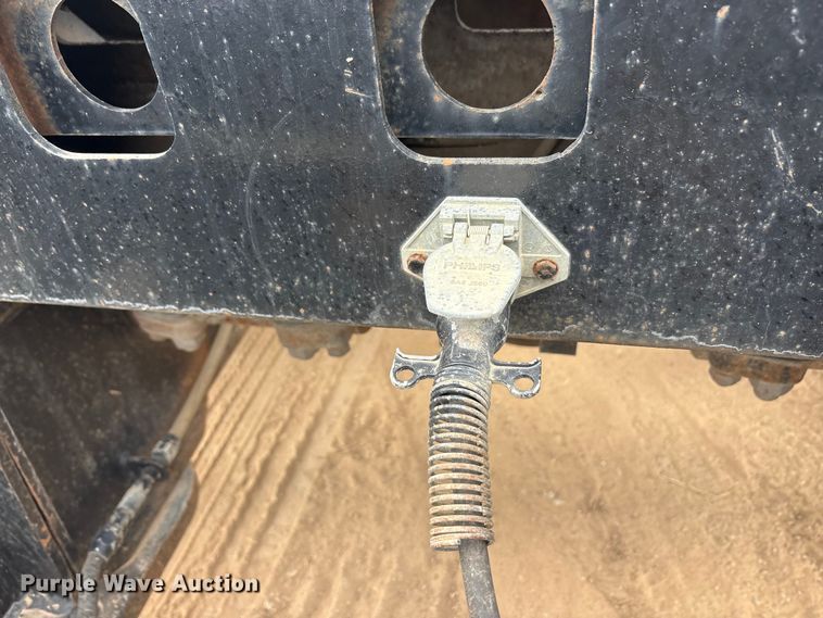 image for item EE1405 1989 Siebert lowboy equipment trailer