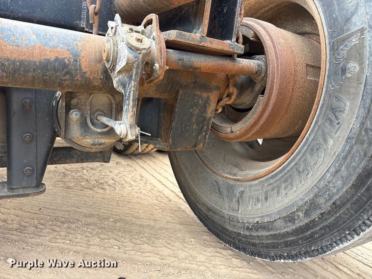 image for item EE1405 1989 Siebert lowboy equipment trailer