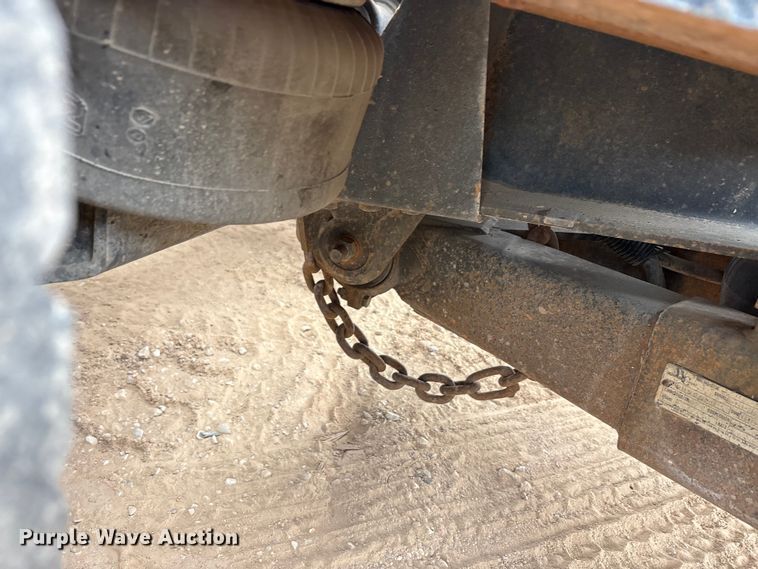 image for item EE1405 1989 Siebert lowboy equipment trailer