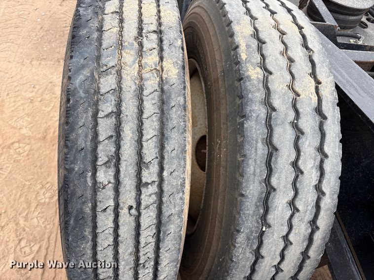 image for item EE1405 1989 Siebert lowboy equipment trailer