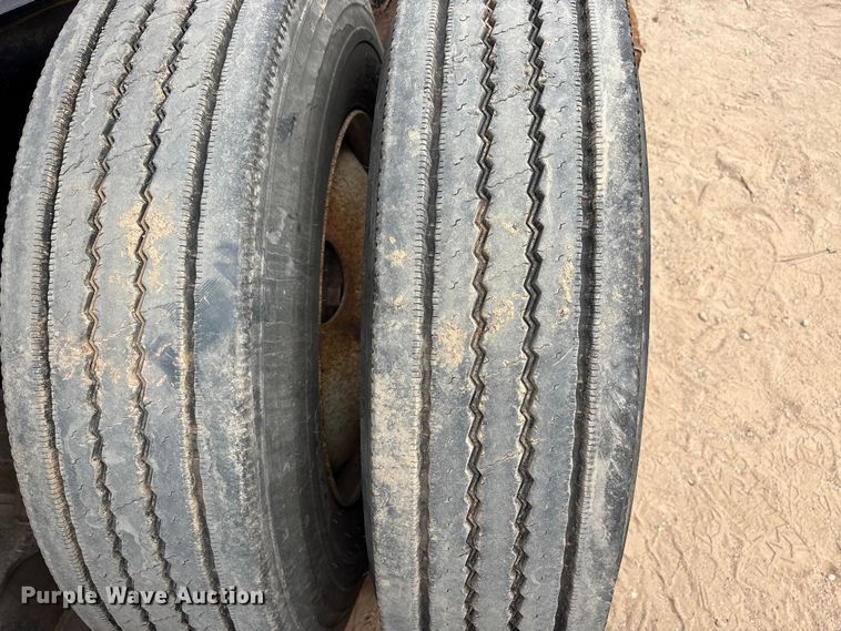 image for item EE1405 1989 Siebert lowboy equipment trailer