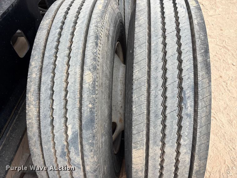 image for item EE1405 1989 Siebert lowboy equipment trailer