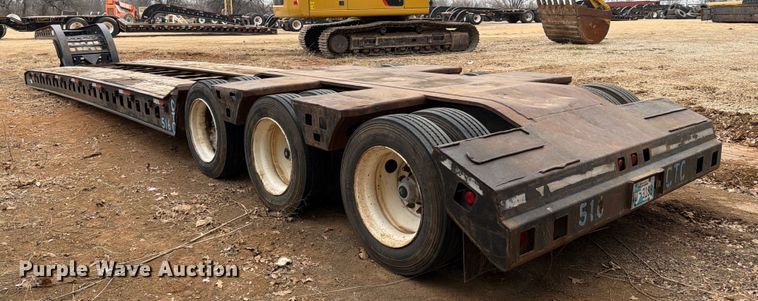 image for item EE1406 1984 Siebert lowboy equipment trailer