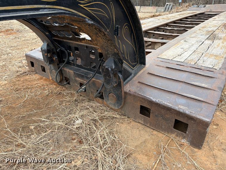 image for item EE1406 1984 Siebert lowboy equipment trailer