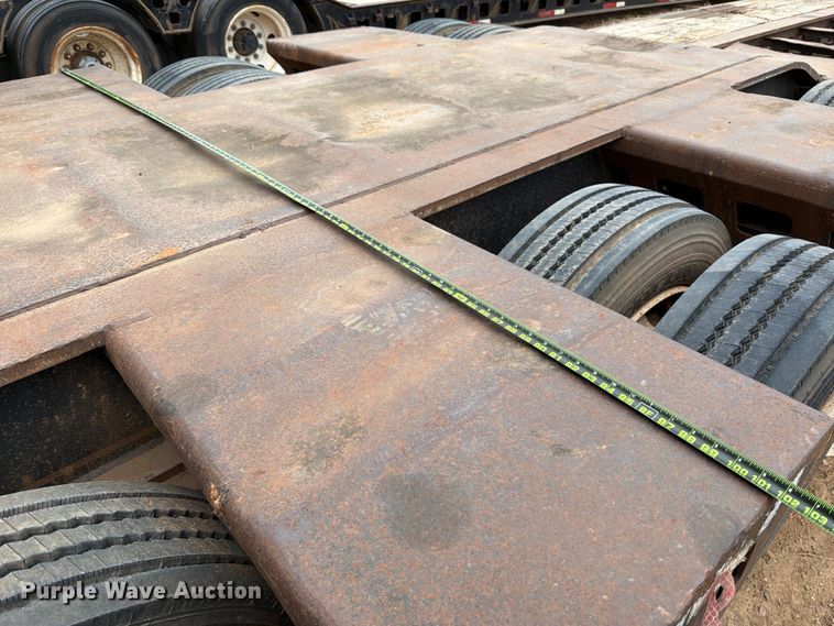 image for item EE1406 1984 Siebert lowboy equipment trailer