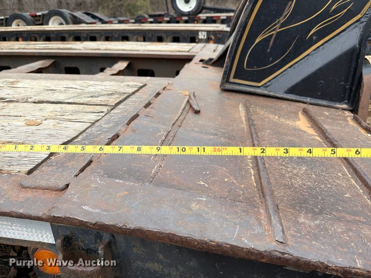 image for item EE1406 1984 Siebert lowboy equipment trailer