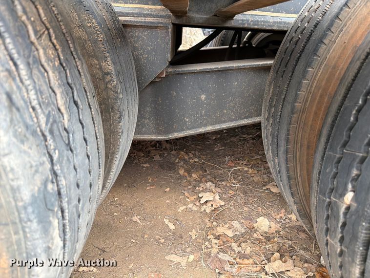 image for item EE1407 1986 Siebert lowboy equipment trailer