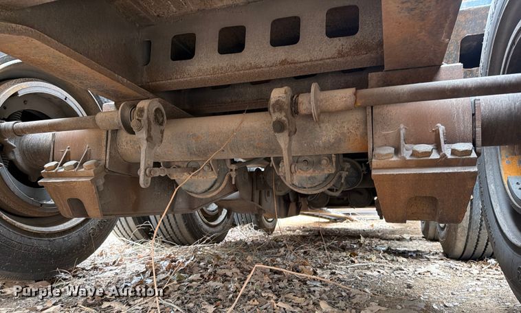 image for item EE1407 1986 Siebert lowboy equipment trailer