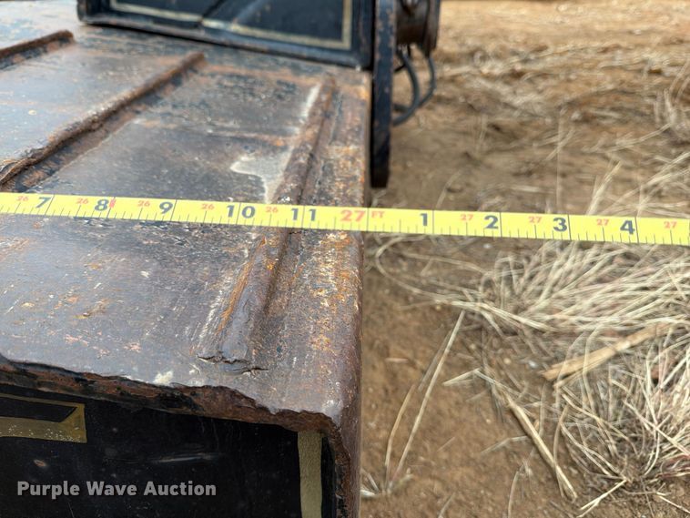 image for item EE1407 1986 Siebert lowboy equipment trailer