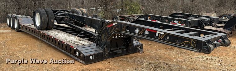 image for item EE1408 Cozad lowboy equipment trailer