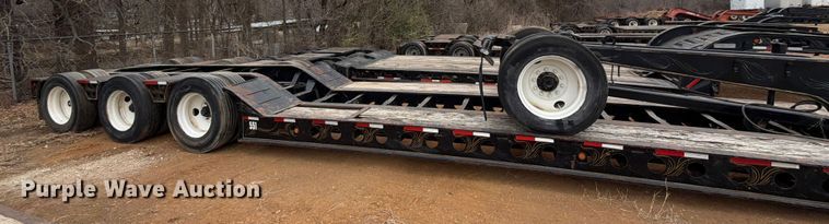 image for item EE1408 Cozad lowboy equipment trailer