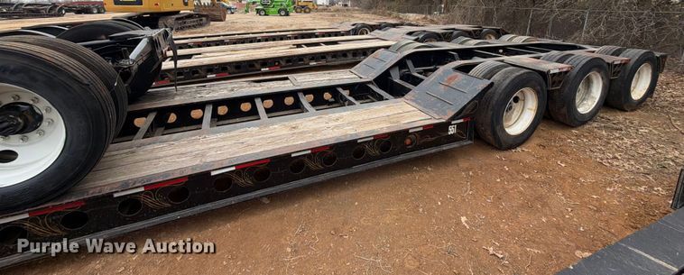 image for item EE1408 Cozad lowboy equipment trailer