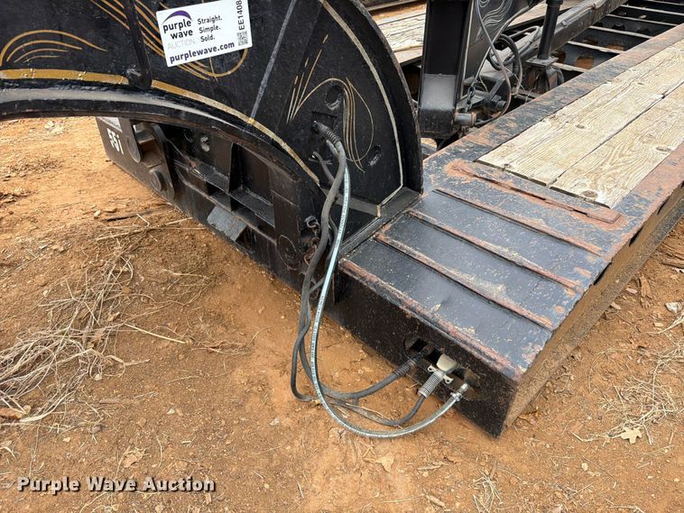 image for item EE1408 Cozad lowboy equipment trailer