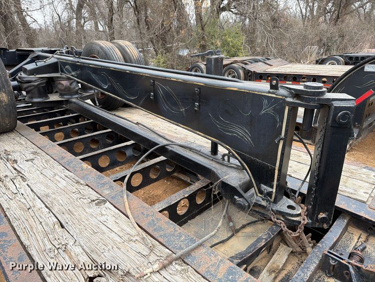 image for item EE1408 Cozad lowboy equipment trailer