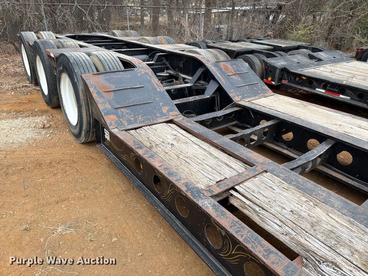 image for item EE1408 Cozad lowboy equipment trailer