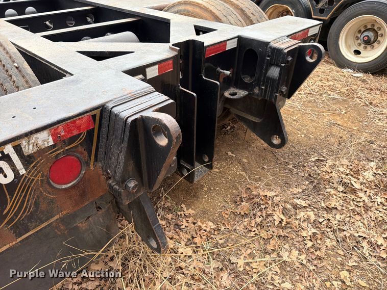 image for item EE1408 Cozad lowboy equipment trailer