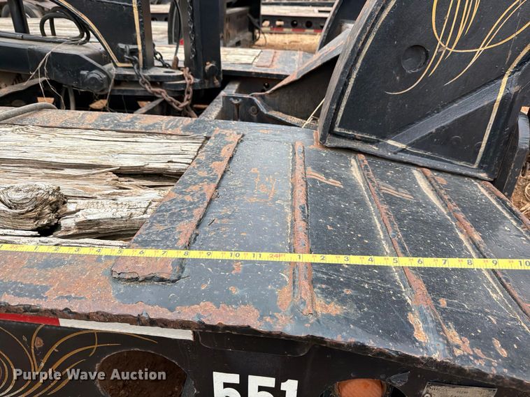 image for item EE1408 Cozad lowboy equipment trailer