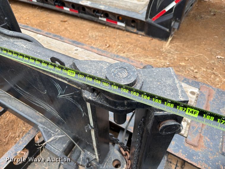 image for item EE1408 Cozad lowboy equipment trailer