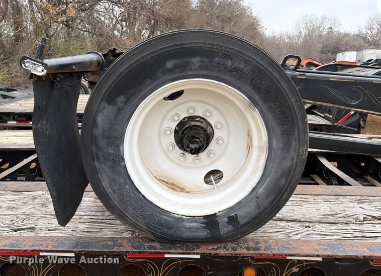 image for item EE1408 Cozad lowboy equipment trailer