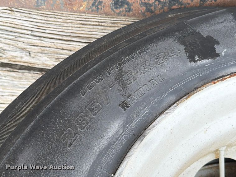 image for item EE1408 Cozad lowboy equipment trailer