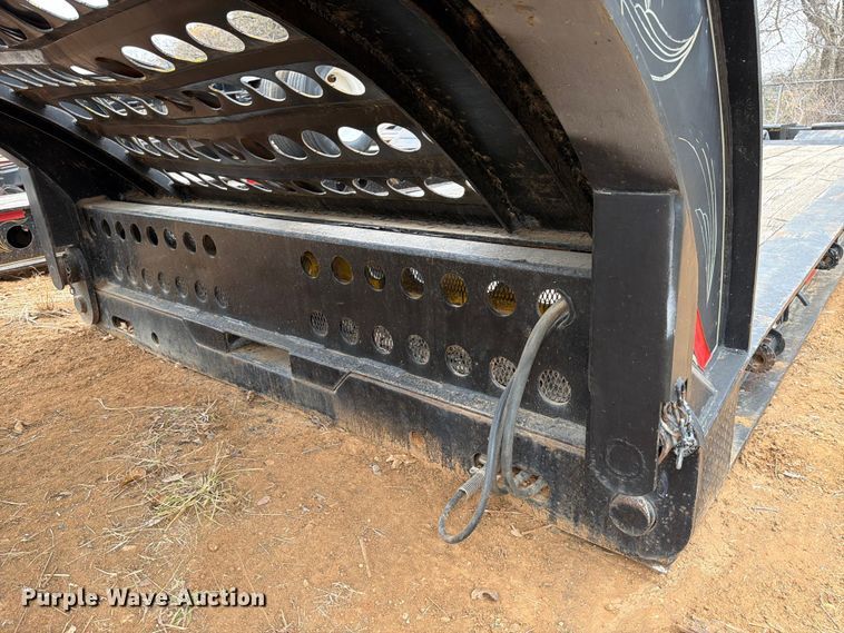 image for item EE1409 1989 Cozad lowboy equipment trailer