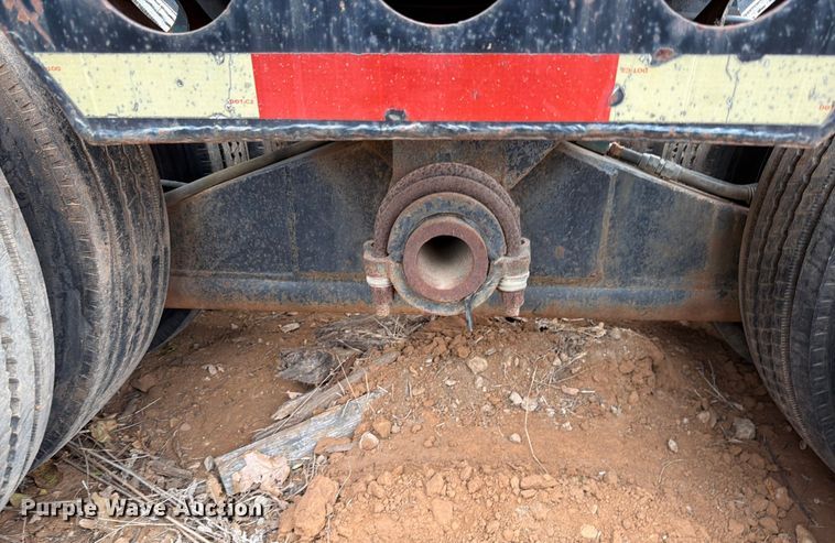 image for item EE1410 1973 Cozad lowboy equipment trailer