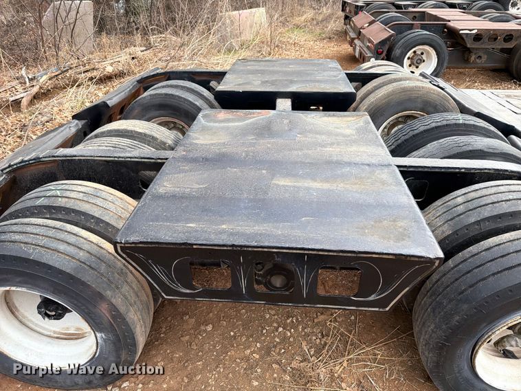 image for item EE1411 1984 Siebert lowboy equipment trailer