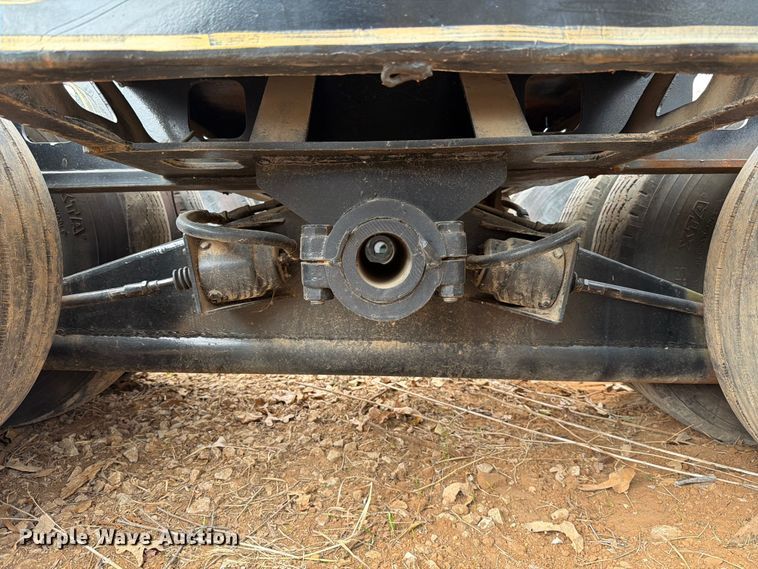 image for item EE1411 1984 Siebert lowboy equipment trailer