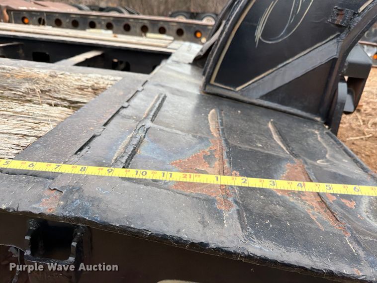 image for item EE1411 1984 Siebert lowboy equipment trailer