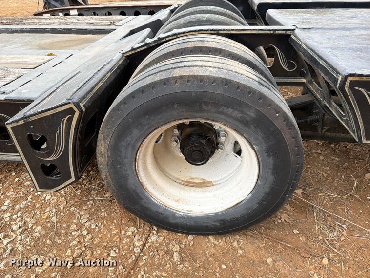 image for item EE1411 1984 Siebert lowboy equipment trailer