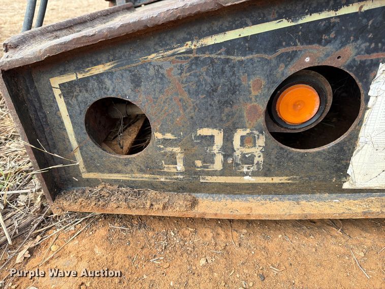 image for item EE1412 1985 Cozad lowboy equipment trailer