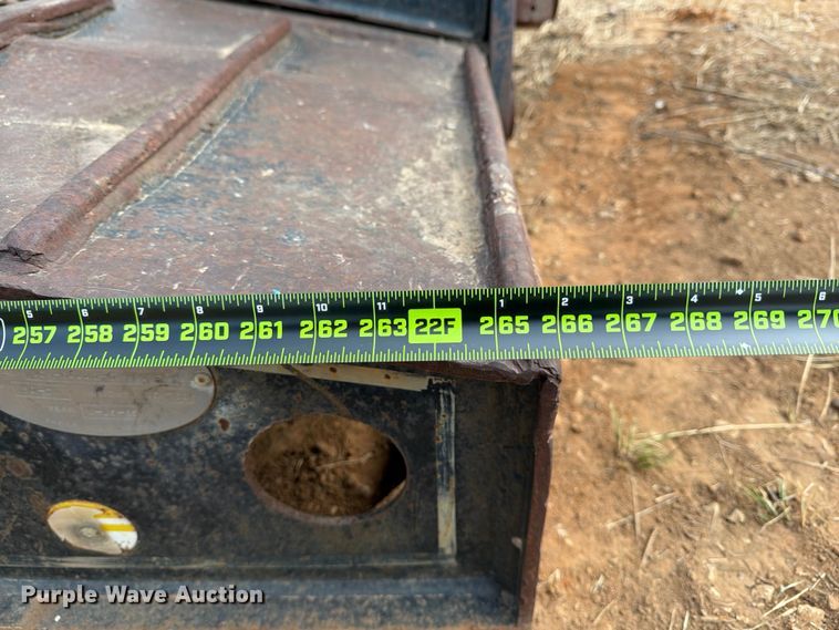 image for item EE1412 1985 Cozad lowboy equipment trailer