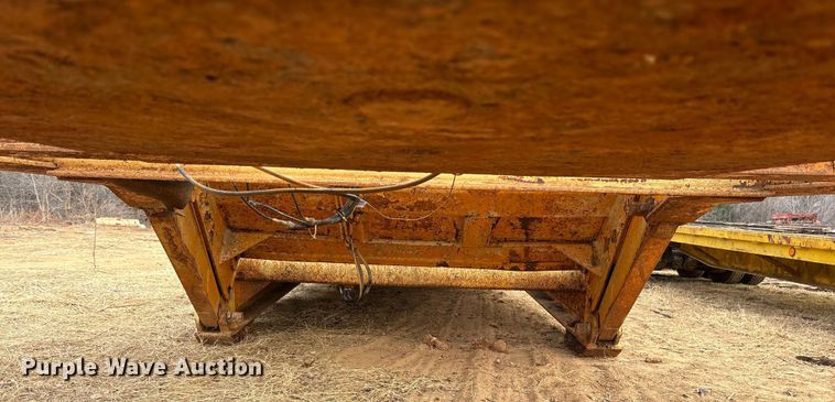 image for item EE1420 1974 Load King lowboy equipment trailer