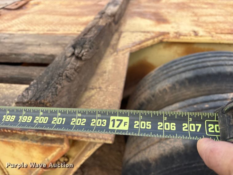 image for item EE1420 1974 Load King lowboy equipment trailer