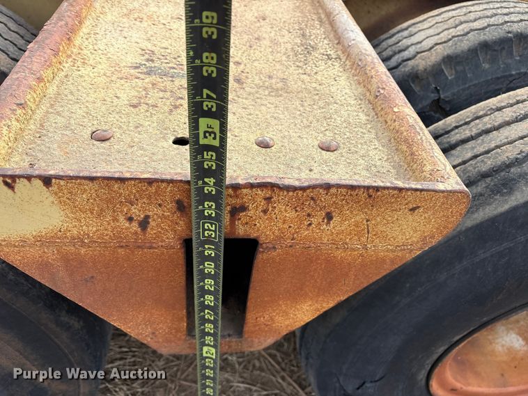 image for item EE1420 1974 Load King lowboy equipment trailer