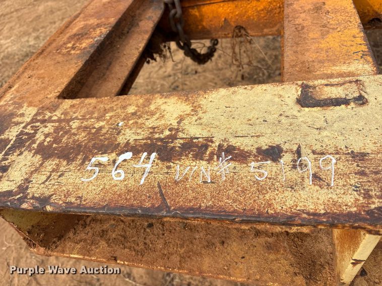 image for item EE1420 1974 Load King lowboy equipment trailer