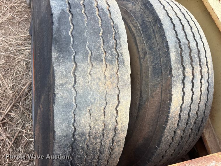 image for item EE1420 1974 Load King lowboy equipment trailer