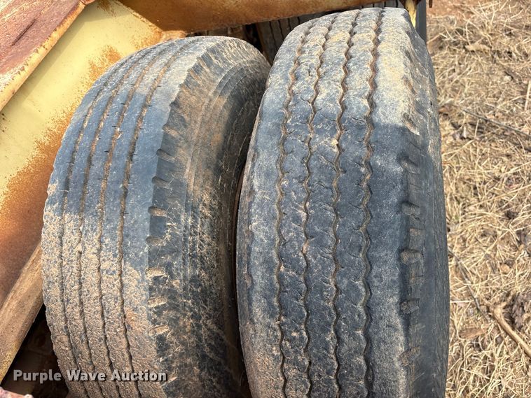 image for item EE1420 1974 Load King lowboy equipment trailer