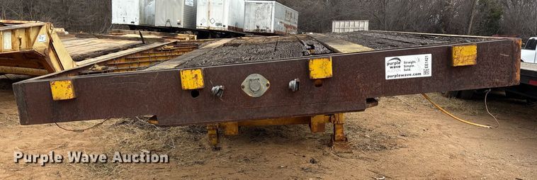 image for item EE1421 1979 Transcraft DTX-20-43 drop deck trailer