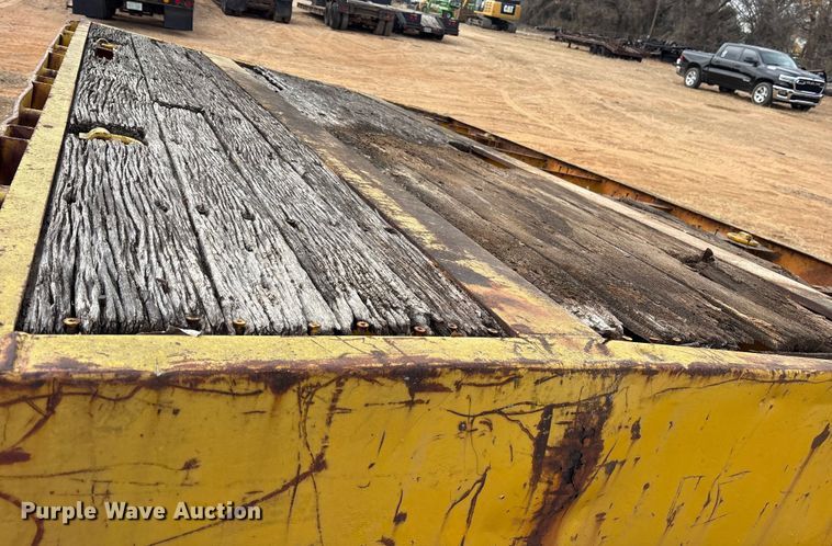 image for item EE1421 1979 Transcraft DTX-20-43 drop deck trailer
