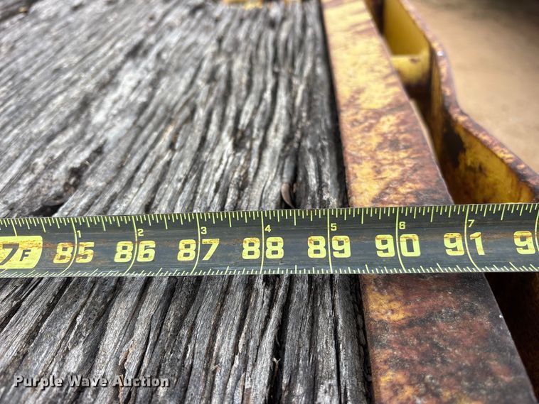 image for item EE1421 1979 Transcraft DTX-20-43 drop deck trailer