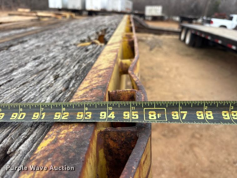 image for item EE1421 1979 Transcraft DTX-20-43 drop deck trailer