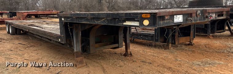 image for item EE1426 1976 Great Dane drop deck trailer