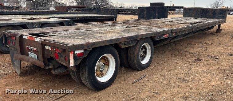 image for item EE1426 1976 Great Dane drop deck trailer
