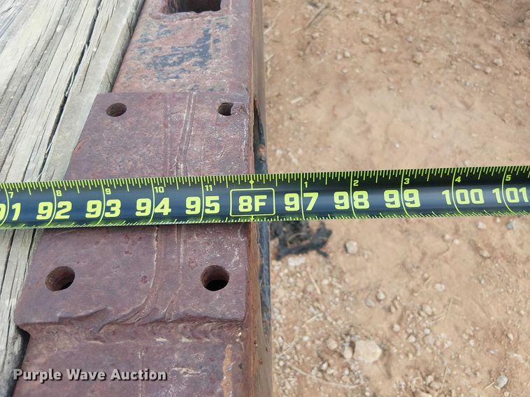 image for item EE1429 1976 Nabors drop deck trailer