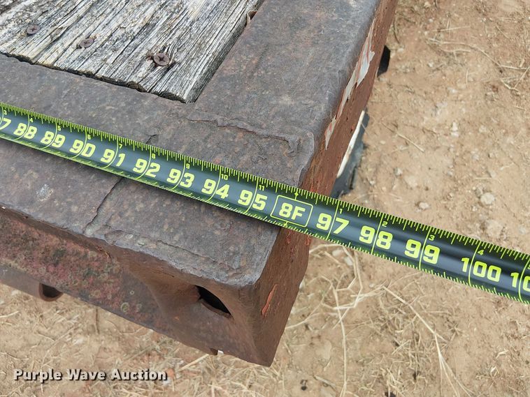 image for item EE1430 1975 Nabors drop deck trailer