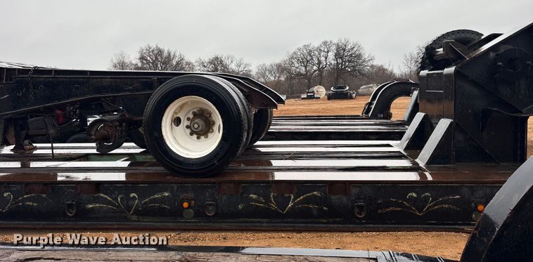 image for item EE1436 1964 Loadcraft M4-910-DDSLB lowboy equipment trailer