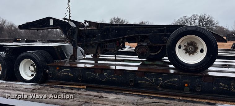 image for item EE1436 1964 Loadcraft M4-910-DDSLB lowboy equipment trailer