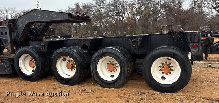 image for item EE1436 1964 Loadcraft M4-910-DDSLB lowboy equipment trailer