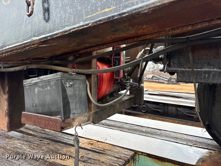 image for item EE1436 1964 Loadcraft M4-910-DDSLB lowboy equipment trailer